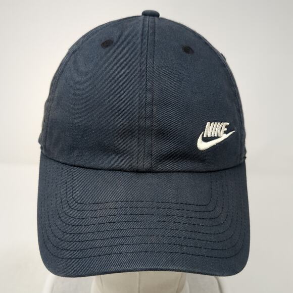 Nike Slideback Hat Blue One Size Adjustable Heritage86 Swoosh Outdoor - Picture 2 of 10